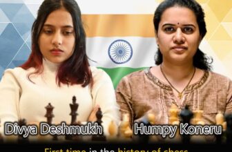 FIDE Women’s World Cup 2025 – History Created, both Finalists representing India – 🇮🇳Koneru Humpy and Divya Deshmukh🇮🇳