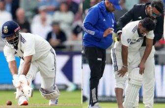 Rishabh Pant’s injury during the India vs England Fourth Test at Old Trafford