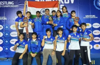 India Shines at U20 World Wrestling Championships in Samokov 🇮🇳🏆