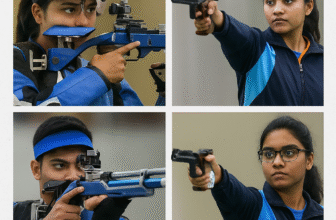 Indian Shooters Shine at the 16th Asian Shooting Championships🇮🇳