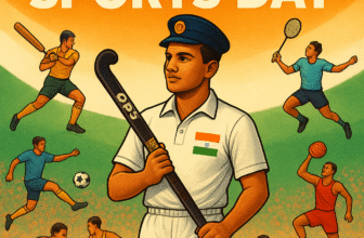 🏑 National Sports Day – Celebrating the Spirit of Sports 🇮🇳