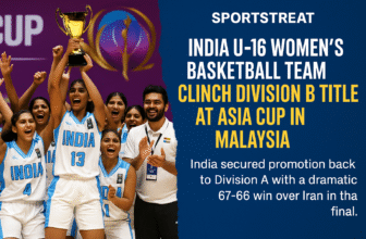 🇮🇳 India U-16 Women’s Basketball Team Clinch Division B Title at Asia Cup in Malaysia🎉🏀