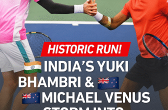 🇮🇳🎾 Indian Tennis Making Waves at the US Open! 🎾🇳🇿