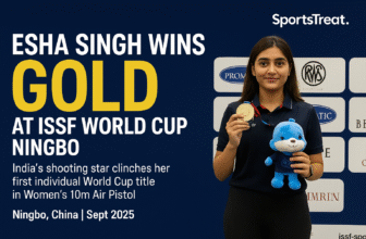 Esha Singh Clinches First ISSF World Cup Gold in a Nail-Biter at Ningbo