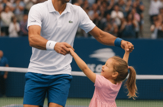 Novak Djokovic Turns Victory into a Dance of Love at the US Open 🎾❤️