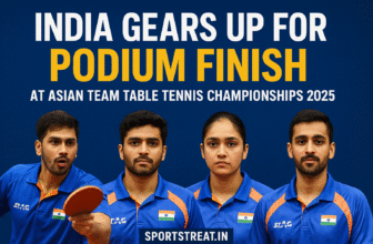 🇮🇳 India Gears Up for Podium Finish at Asian Team Table Tennis Championships 2025