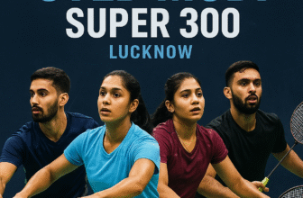 “Top Shuttlers Ready for High-Voltage Action at Syed Modi Super 300 in Lucknow”