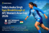 India’s Aveka Singh Eyes Breakthrough at AFC Women’s Asian Cup 2026