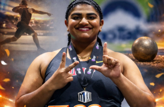 23-Year-Old Indian Shot Putter Sets New Indoor National Record with 17.09m Lifetime Best