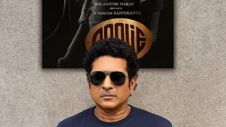 ⭐ Sachin Tendulkar Shows His Love for Rajinikanth’s Coolie🔥