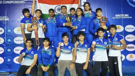 India Shines at U20 World Wrestling Championships in Samokov 🇮🇳🏆