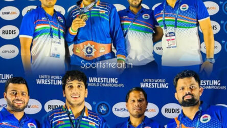 🥇 Hardeep🇮🇳 wins World Title at U17 Wrestling Worlds 2025.