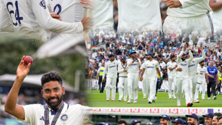 🏏 India Edge England by 6 Runs in Oval Thriller, Series Ends 2-2 🤝