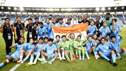 🇮🇳 India Qualifies for AFC U20 Women’s Asian Cup After 20 Years!