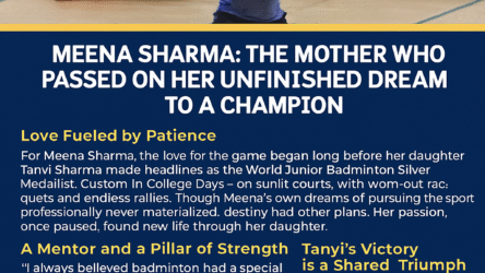 Meena Sharma: The Mother Who Passed On Her Unfinished Dream to a Champion