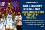 🇮🇳 India U-16 Women’s Basketball Team Clinch Division B Title at Asia Cup in Malaysia🎉🏀