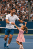 Novak Djokovic Turns Victory into a Dance of Love at the US Open 🎾❤️