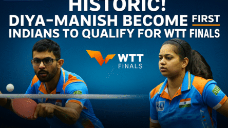 Historic! Diya-Manish Become First Indians to Qualify for WTT Finals