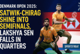🇩🇰 Denmark Open 2025: Satwik-Chirag Shine Into Semifinals, Lakshya Sen Falls in Quarters