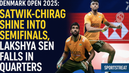 🇩🇰 Denmark Open 2025: Satwik-Chirag Shine Into Semifinals, Lakshya Sen Falls in Quarters