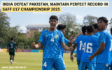 India Defeat Pakistan, Maintain Perfect Record in SAFF U17 Championship 2025