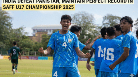 India Defeat Pakistan, Maintain Perfect Record in SAFF U17 Championship 2025